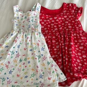 June and January dresses 2T